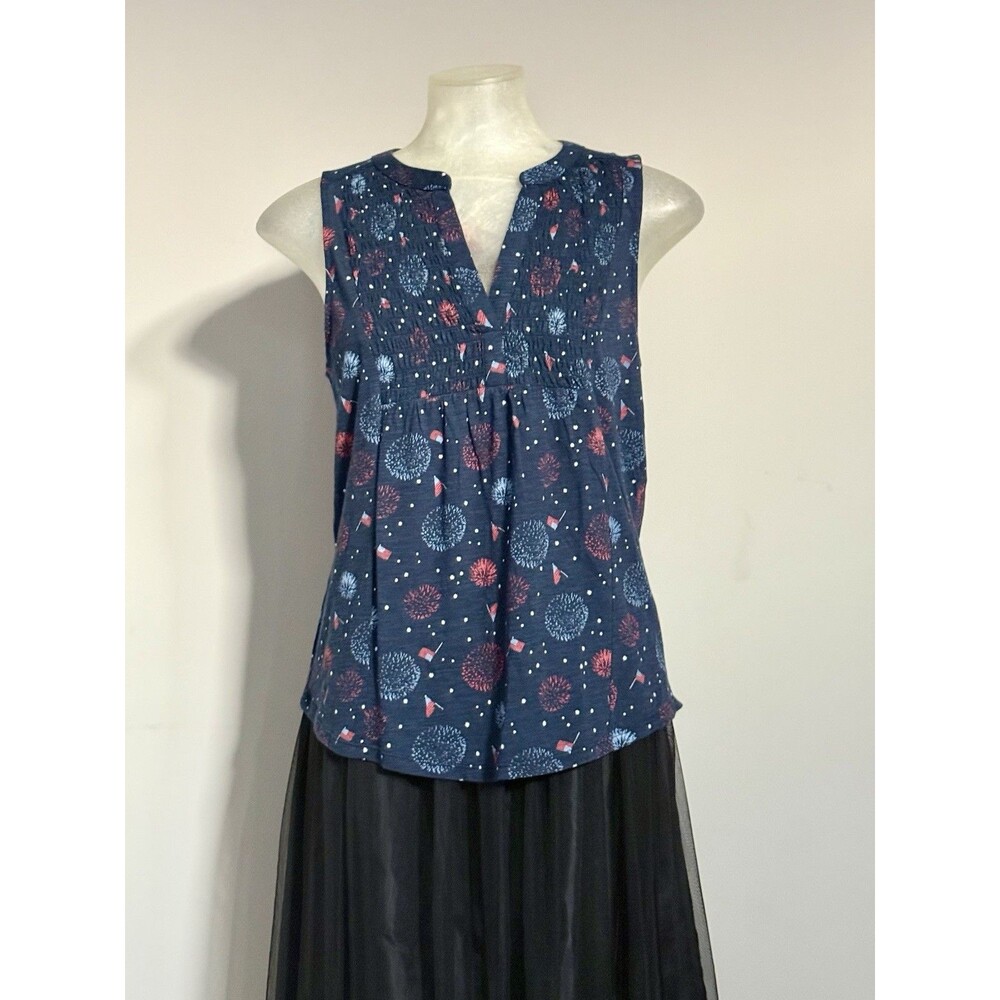 New lucky brand new women top shirt summer blouse sleeveless size M